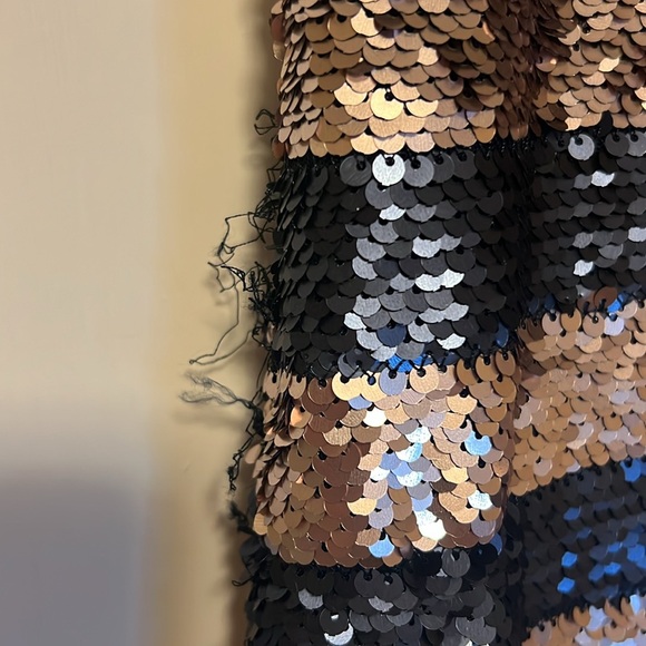 Gap kids 1 plus sequin a line dress, fits a woman 0-2. - Picture 6 of 8